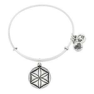 NWT Alex & Ani Bracelet Aphrodite's Flower Silver